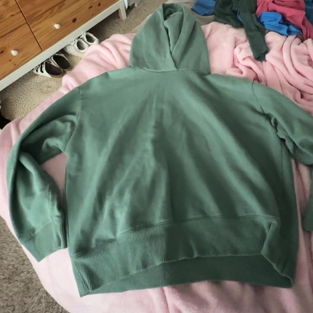 Target Green Oversized Long Sleeve Hoodie